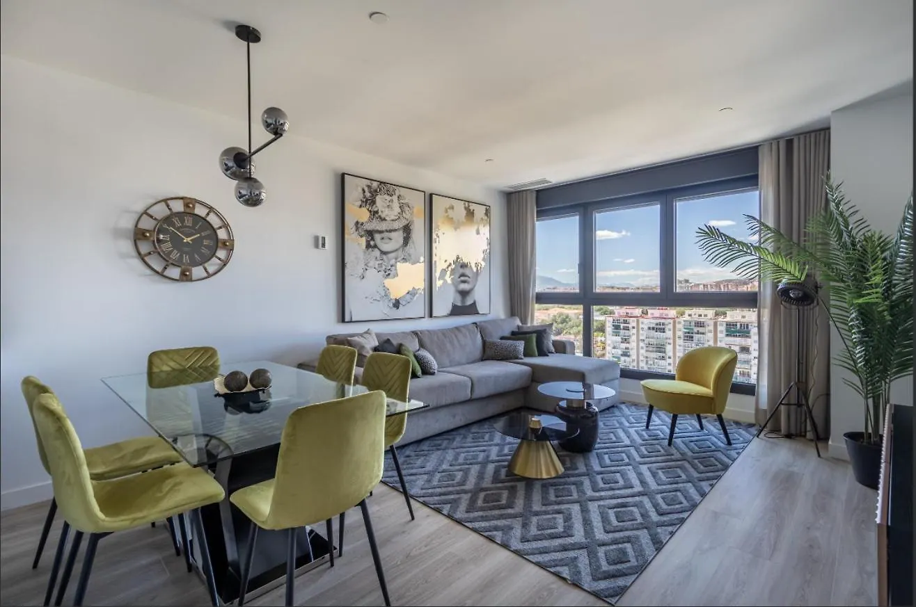 Ansa Beach Apartment - Malaga - Skyline Suite location